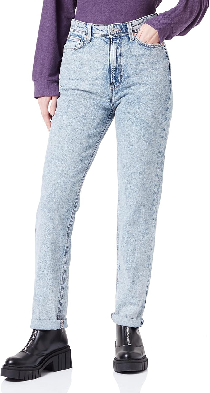 Q/S designed by Damen Jeans 7/8 Mom fit 32W / 32L Blau, 32W / 32L Blau