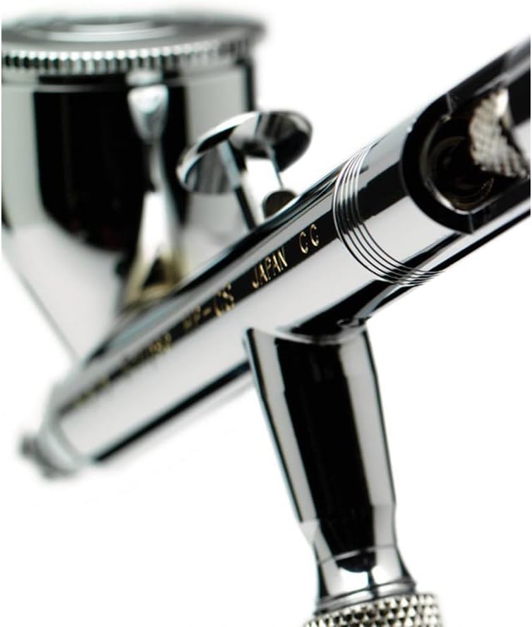 Airbrush Iwata Eclipse HP-CS 0.3 mit Luftschlauch Fengda 3 m Anschluss 1/8-1/8
