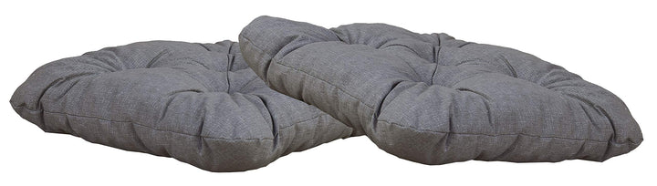 Chicreat Set mit 2 Sitzkissen 50 x 50 x 8 cm, Hellgrau 2er-Set, 50x50x8 cm Hellgrau, 2er-Set, 50x50x
