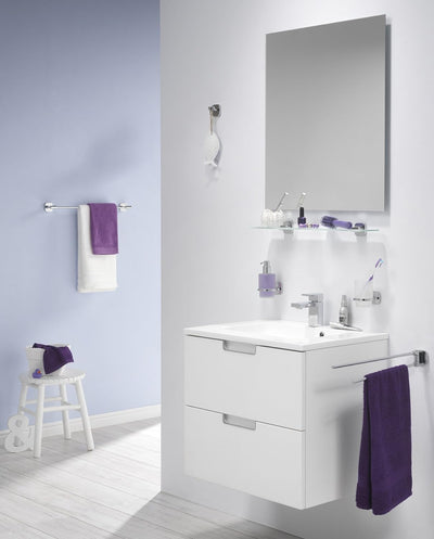 Tiger Ramos Toilettenbürste mit Glaseinsatz, chrom Chrom Toilettenbürste, Chrom Toilettenbürste