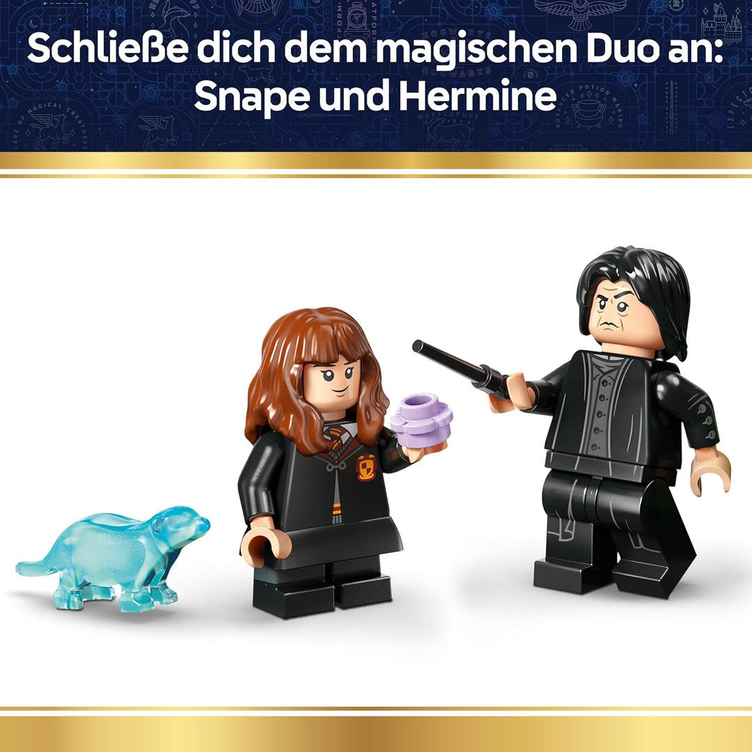 LEGO Harry Potter Kessel: Geheimes Klassenzimmer für Zaubertränke - DIY Set für Schreibtisch oder Sc