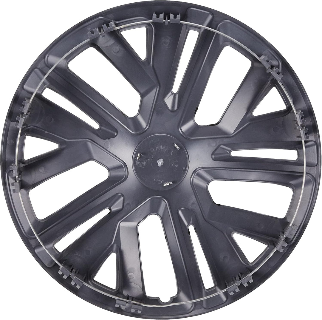 Cora Alulook Raven Mix 41445 Radzierblenden, 15 Zoll, 4 Stück im Set, 15 Zoll