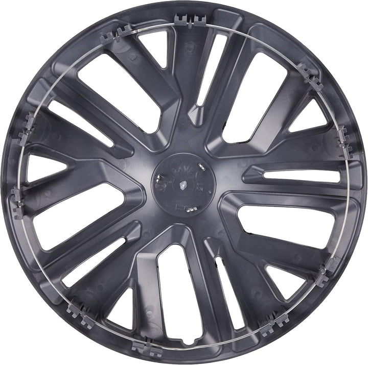 Cora Alulook Raven Mix 41445 Radzierblenden, 15 Zoll, 4 Stück im Set, 15 Zoll