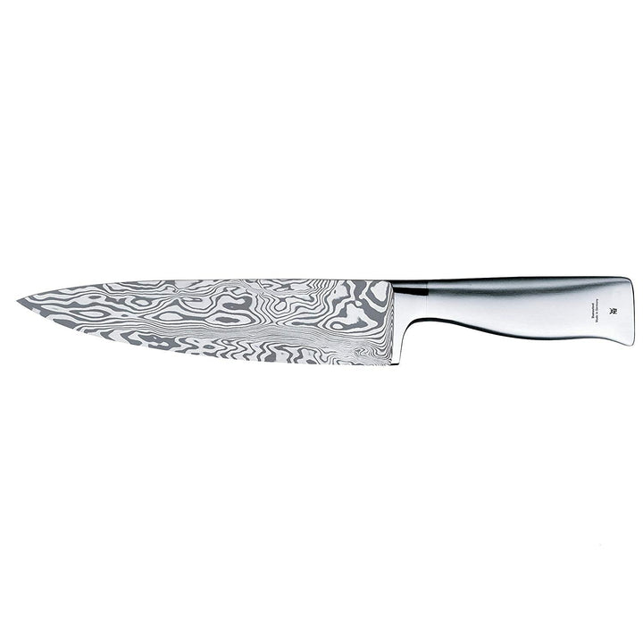 WMF Grand Gourmet Damastmesser, Küchenmesser, Kochmesser 33,5 cm, Made in Germany, Damaststahl 120-l