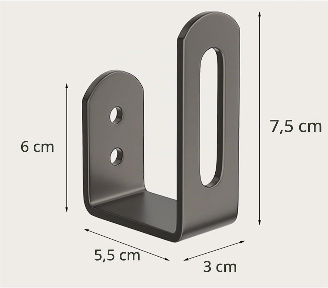 8Stück schneidebrett halter, Hängendes schneidebrett-regal, bretthalter küche，deckelhalter, Topfdeck