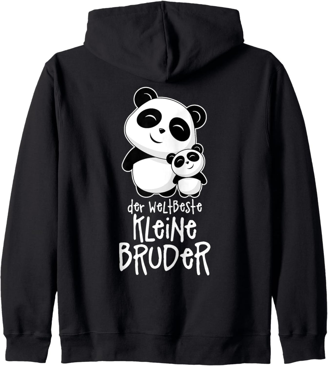 Der weltbeste kleine Bruder Süsse Pandas Panda Geschwister Kapuzenjacke