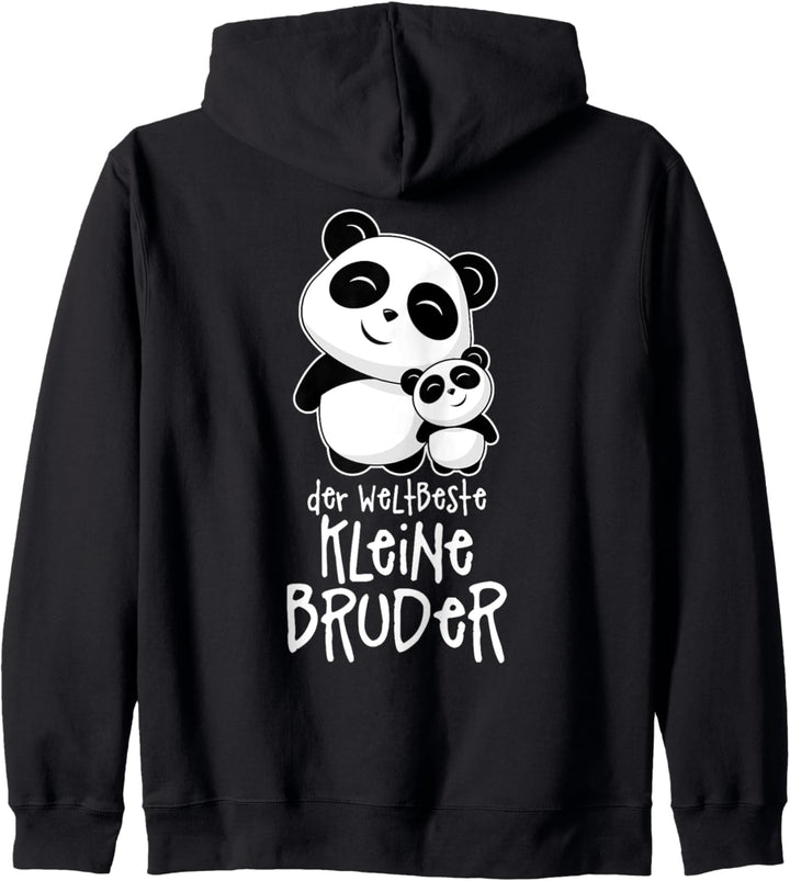 Der weltbeste kleine Bruder Süsse Pandas Panda Geschwister Kapuzenjacke