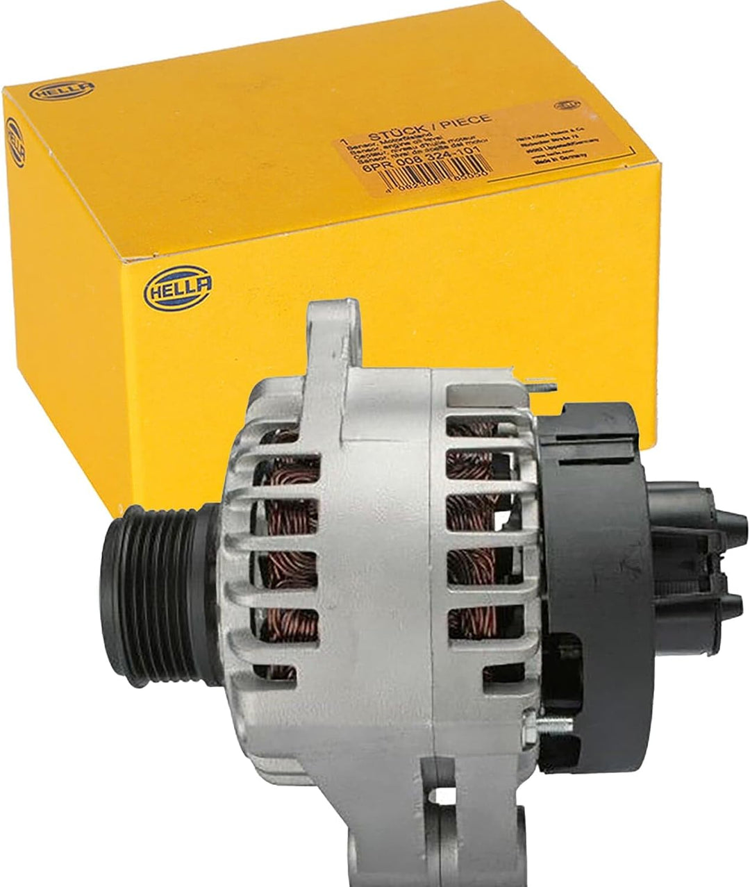HELLA - Generator/Lichtmaschine - 14V - 140A - für u.a. Lancia Delta III (844_) - 8EL 012 430-801