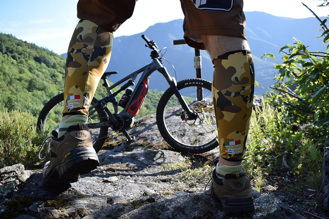 TLA Stop Shot Enduro MTB Schienbeinschoner - MTB Schienbeinschoner Protektoren SAS-Tec CE Zertifizie