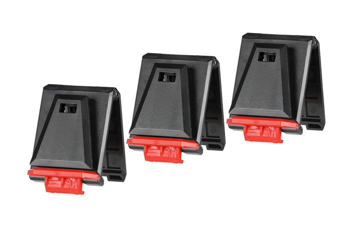 Diggers Tools - 3er Set Quick Klik Adapter [ Ersatz Clips zum Sparpreis ] - Flexibel Kombinierbare W