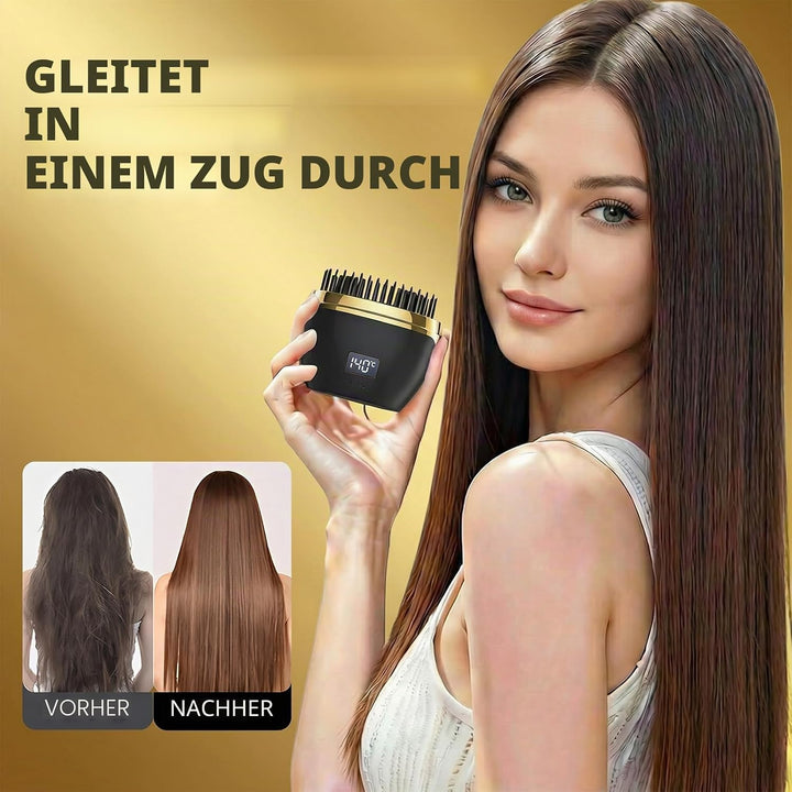 Mini Glätteisen Kabellos 2026 Neu, 2-in-1 Mini Haarglätter, USB-Wiederaufladbare Tragbare Hair Strai