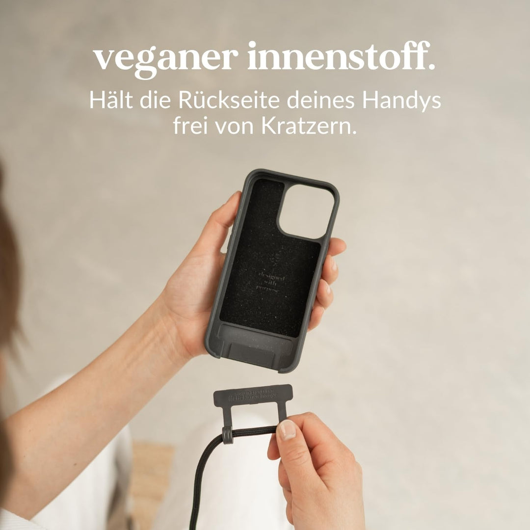 Woodcessories - Change Case, Nachhaltige Handykette abnehmbar kompatibel mit iPhone 16 Pro Max Hülle