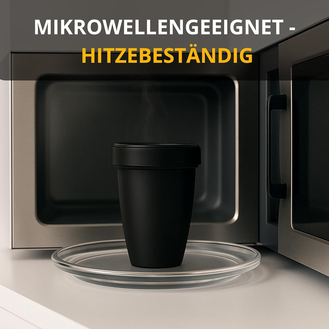 Lunchpot 1150 ml Midnight Edition – 3 auslaufsichere Fächer (200/350/600 ml) – mikrowellen‑ & tiefkü