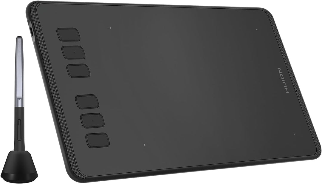 HUION INSPIROY H640P 8192 Pressure Sensitivity Graphic Tablet with Battery-Free Pen and 6 Adjustable