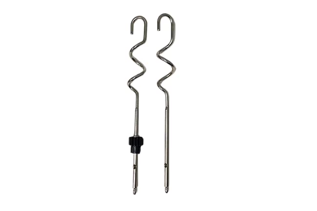 Knethaken kompatibel mit/Ersatzteil für Kenwood AS00003095 HMP54.000si HMP54000si Chefette Handmixer