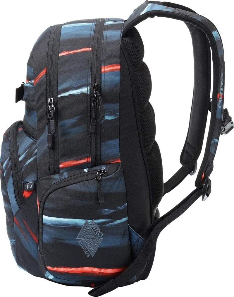 Nitro Hero Pack/grosser trendiger Rucksack Tasche Backpack/mit gepolstertem Laptopfach und weiteren