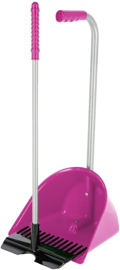 Kerbl Mistboy® Mini mit Rechen, Mistschaufel, pink, Kunststoff, 60cm, Kinder, Landwirte, Pferdebesit