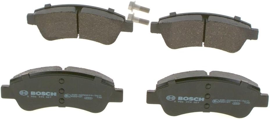 Bosch BP318 Bremsbeläge - Vorderachse - ECE-R90 Zertifizierung - vier Bremsbeläge pro Set