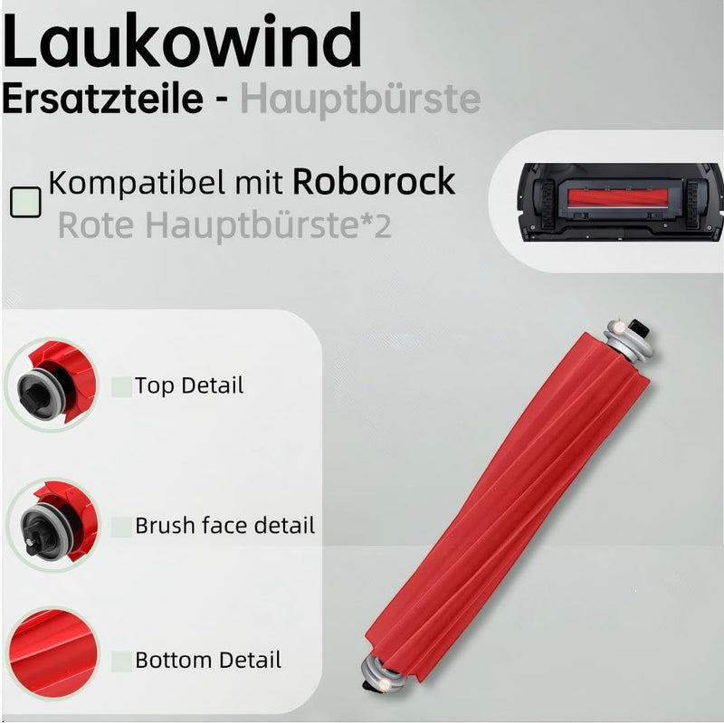 Ersatz Zubehör Set für Roborock S7 S7+ S7 Plus S7 MaxV S7 Pro S7 MaxV Ultra T7 Staubsauger,18 Ersatz