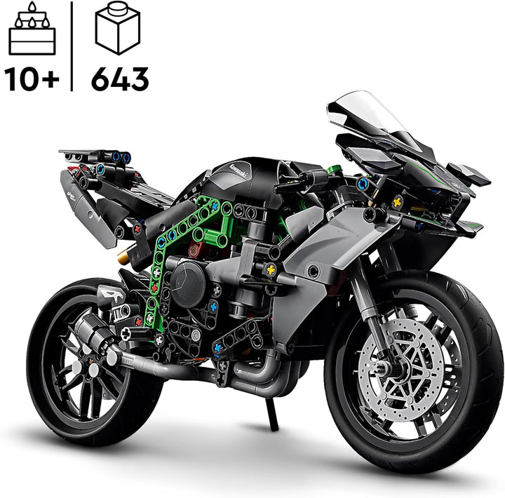 LEGO Technic Kawasaki Ninja H2R Motorrad, Geschenk für Kinder & Erwachsene & Technic NEOM McLaren Fo