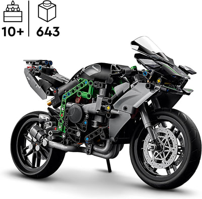 LEGO Technic Kawasaki Ninja H2R Motorrad, Geschenk für Kinder & Erwachsene & Technic NEOM McLaren Fo