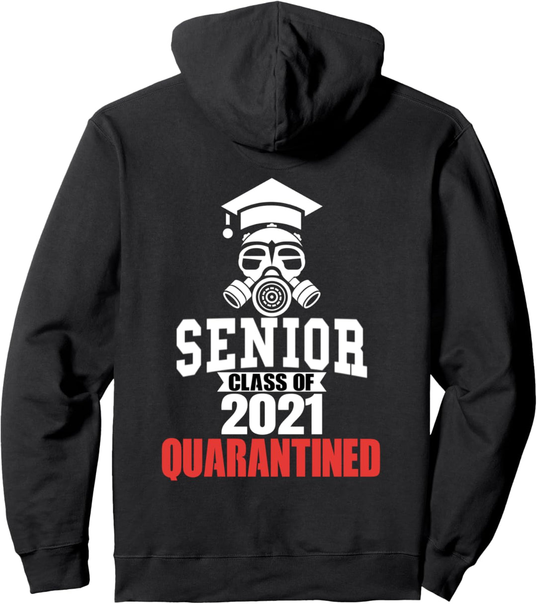 Klasse Von 2021 Gasmaske Quarantine Pullover Hoodie