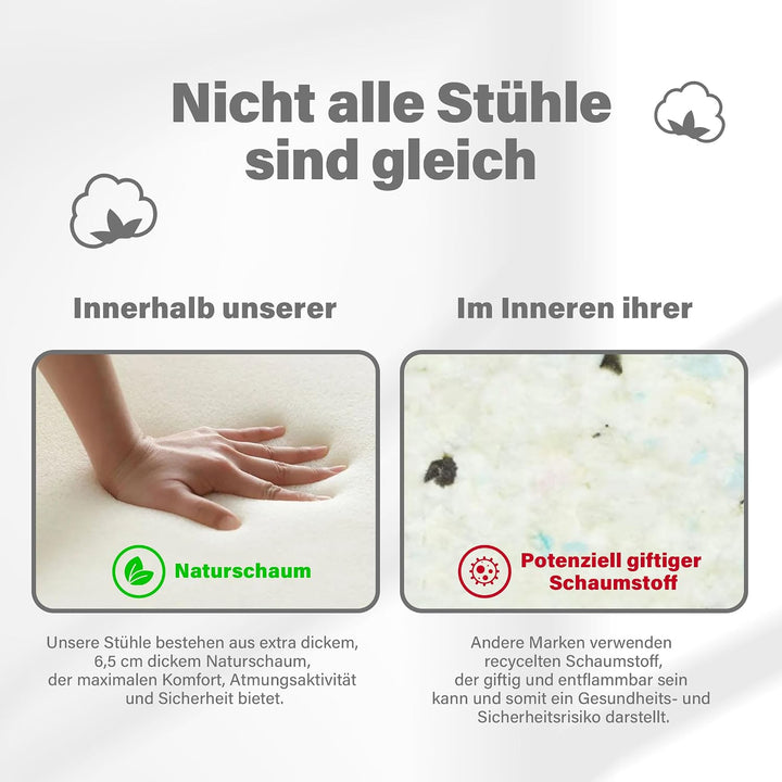 Bosmiller Bürostuhl Ohne Armlehnen Höhenverstellbar Schreibtischstuhl Armless Office Chair Schminkti