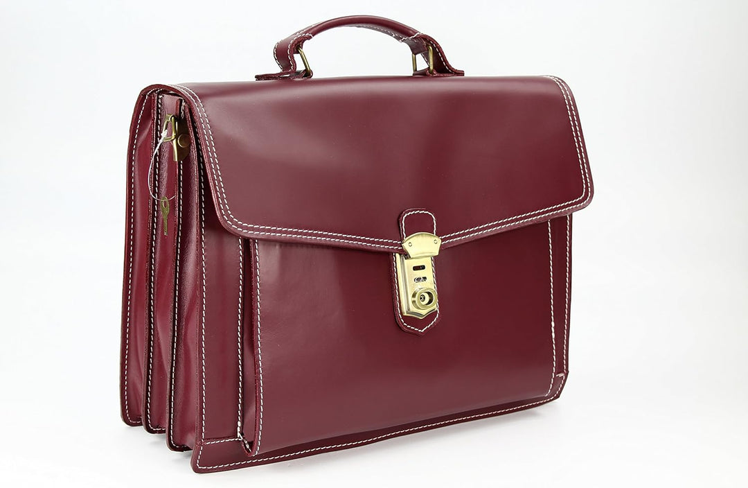 Belli Design Bag D italienische Leder Businesstasche Arbeitstasche Messenger Aktentasche Lehrertasch
