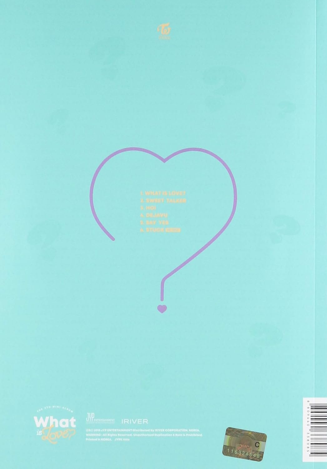 What Is Love?, Audio-CD