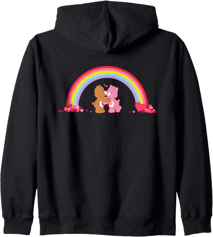 Care Bears Valentine's Kiss With Love-A-Lot And Tenderheart Kapuzenjacke