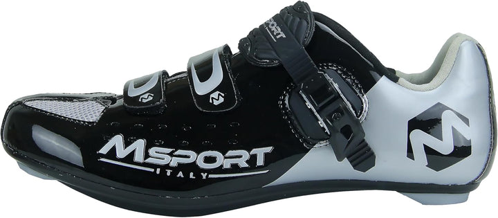 Msport Radfahren Schuhe für Rennrad,Rennradschuhe atmungsaktiv, Fahrradschuhe für Herren/Damen 46 EU