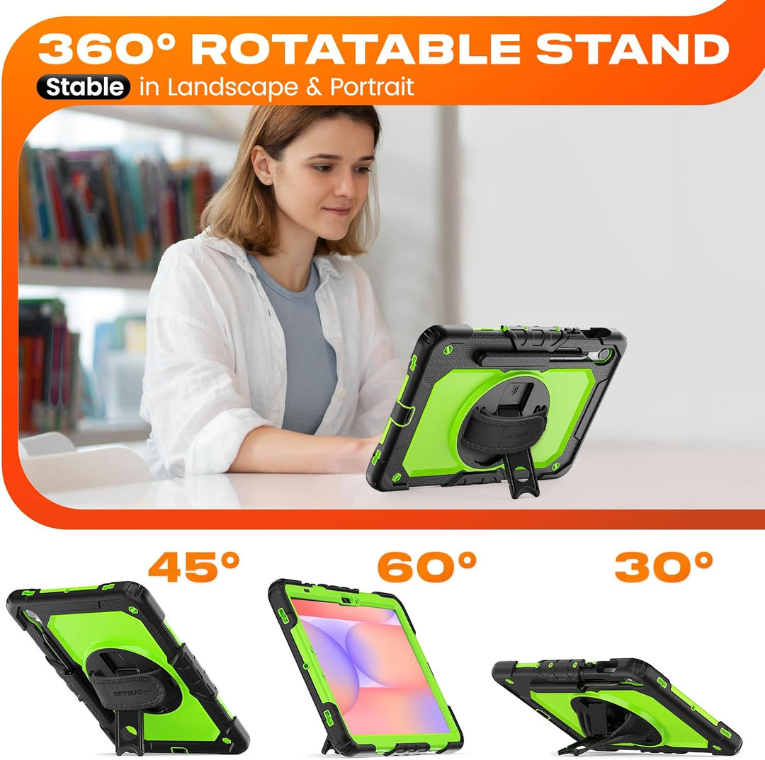 SEYMAC stock Hülle für Samsung Galaxy Tab S10 Lite/S10 FE/S9 FE 10,9 Zoll /S9 11 Zoll, Stossfeste Hü