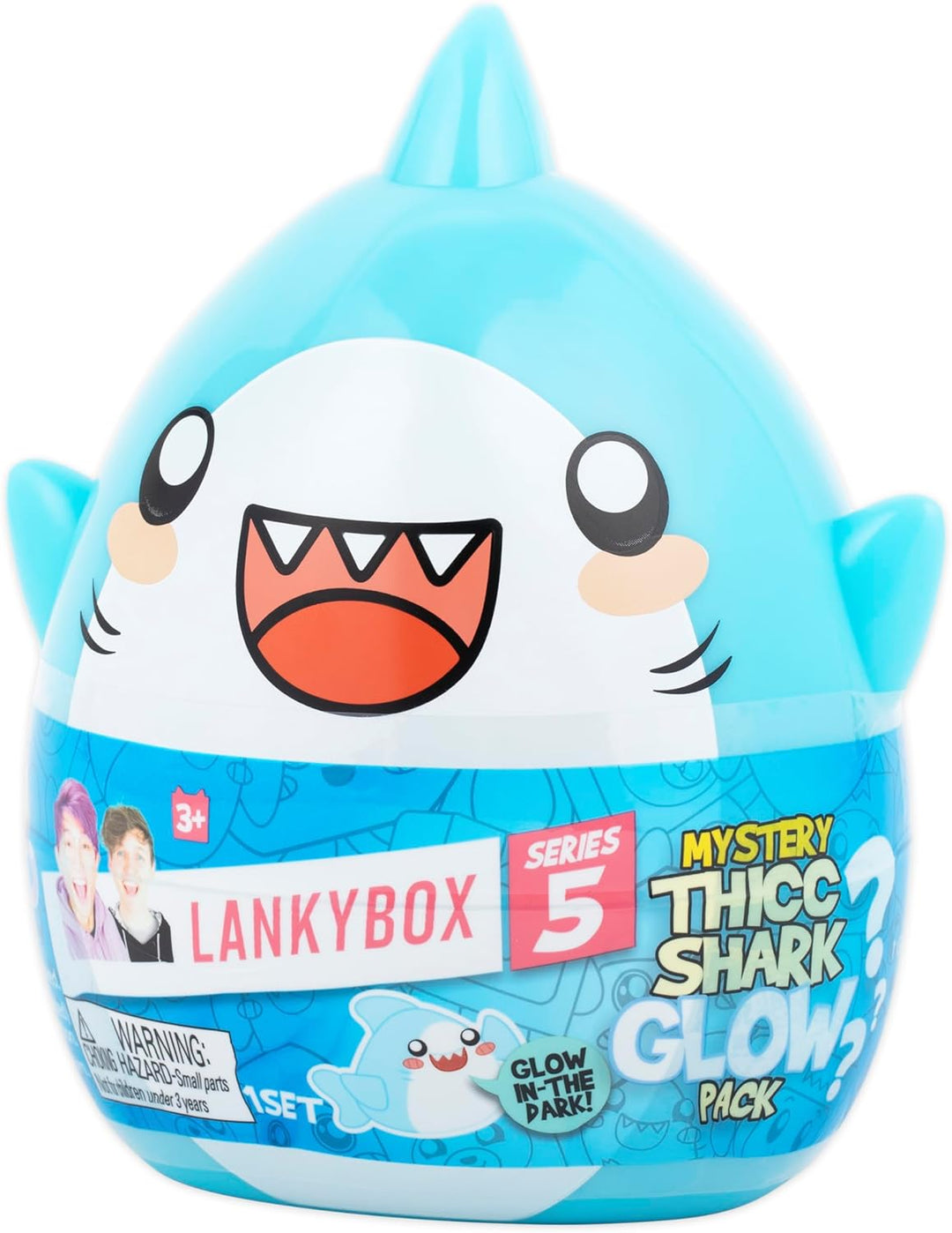 LankyBox Mystery Thicc Shark Glow Pack Mystery Thicc Shark Glow Pack mit 5 spannenden Spielzeugen zu