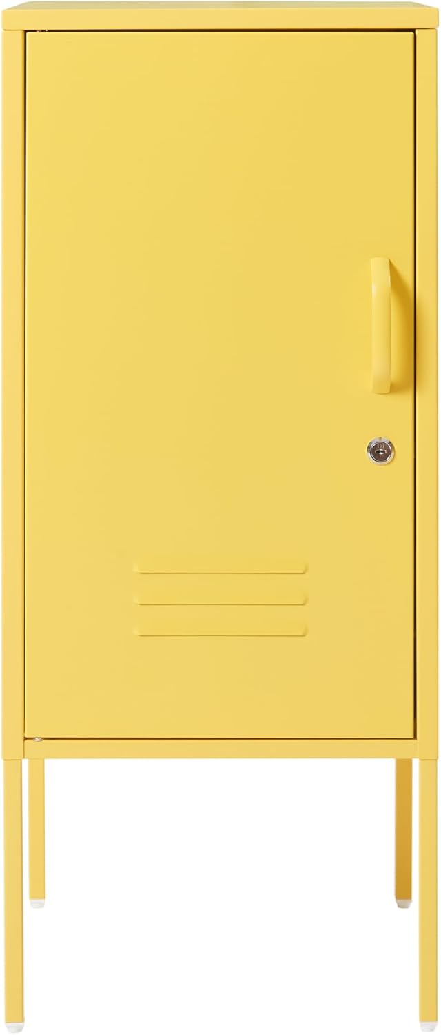 [en.casa] Nachtschrank Hausjärvi Nachttisch 82 x 35 x 35 cm Nachtkästchen Beistelltisch mit 1 Tür Me