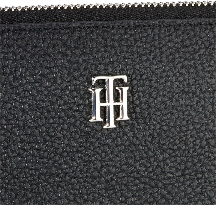 Tommy Hilfiger Damen Th Element Reisezubehör-Reisebrieftasche, Schwarz