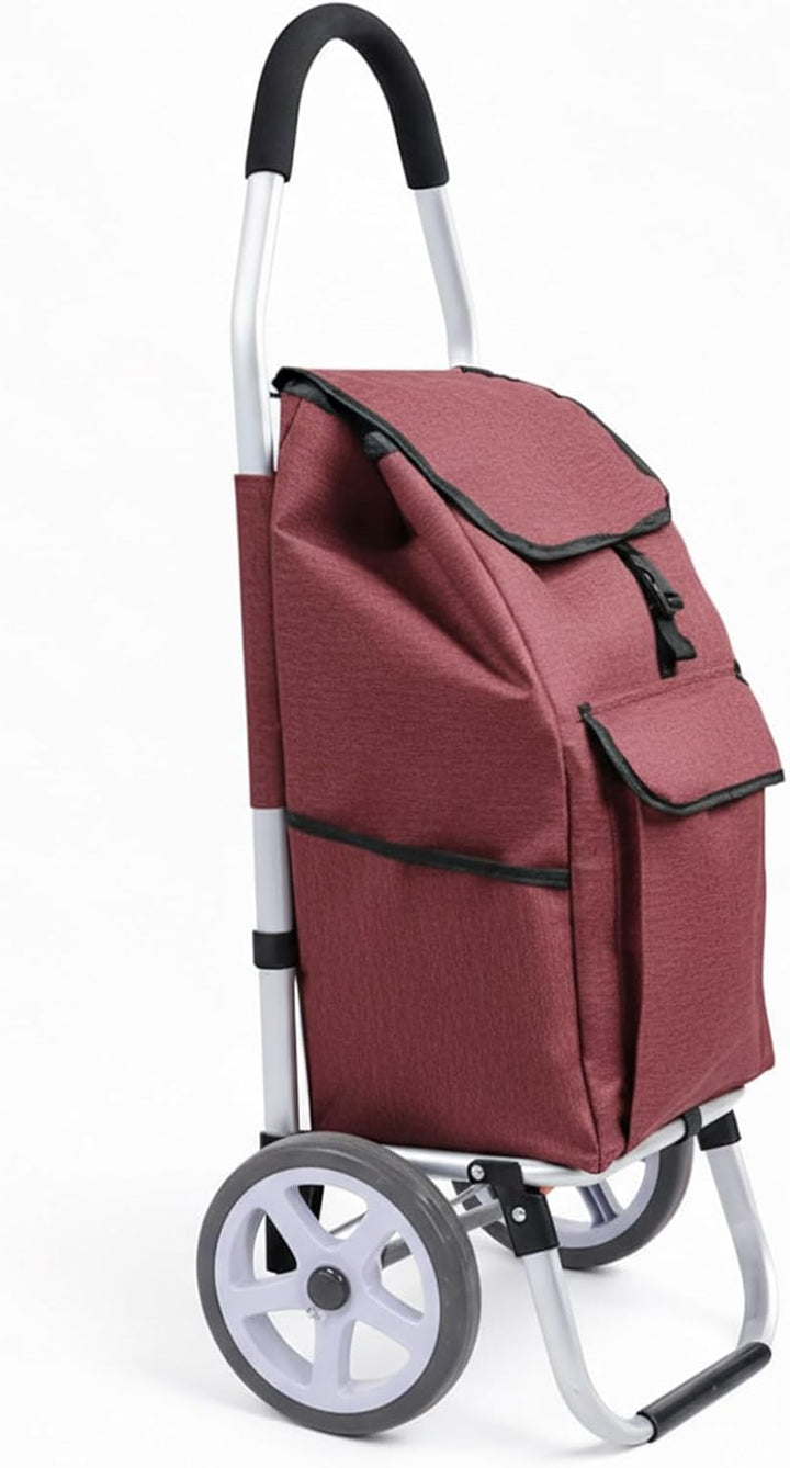 Faltbare Einkaufstasche Ersatztasche für Einkaufswagen,wasserdichte Oxford-Stoff Trolley Tasche mit