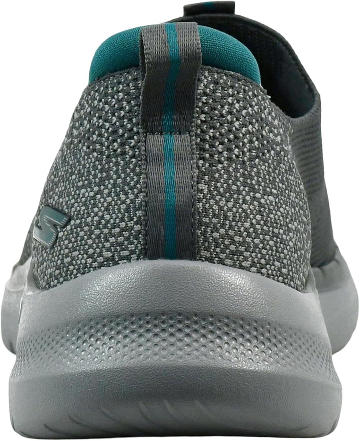 Skechers Herren Go Walk 6 Sneaker 43 EU X-Weit Schwarz, 43 EU X-Weit Schwarz