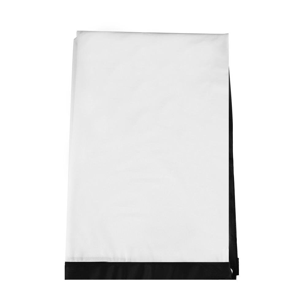 Bewinner 60-100 Zoll Projektionsleinwand, 4: 3 HD tragbare Faltbare Anti-Falten-Leinwand, waschbar f