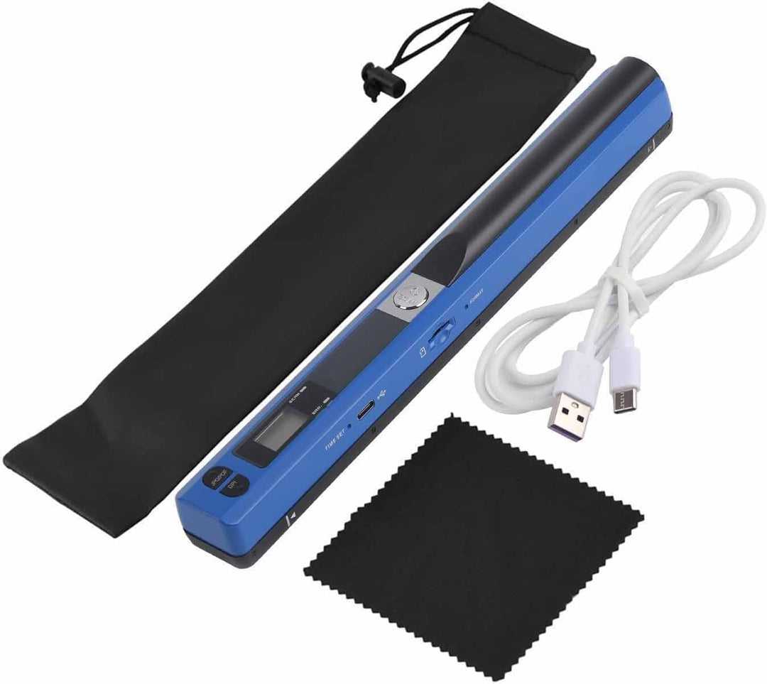 Cuifati Handscanner, Tragbarer Scanner, USB-Stiftscanner, A4-Scan, JPG/PDF, USB 2.0, Klare Bildgebun