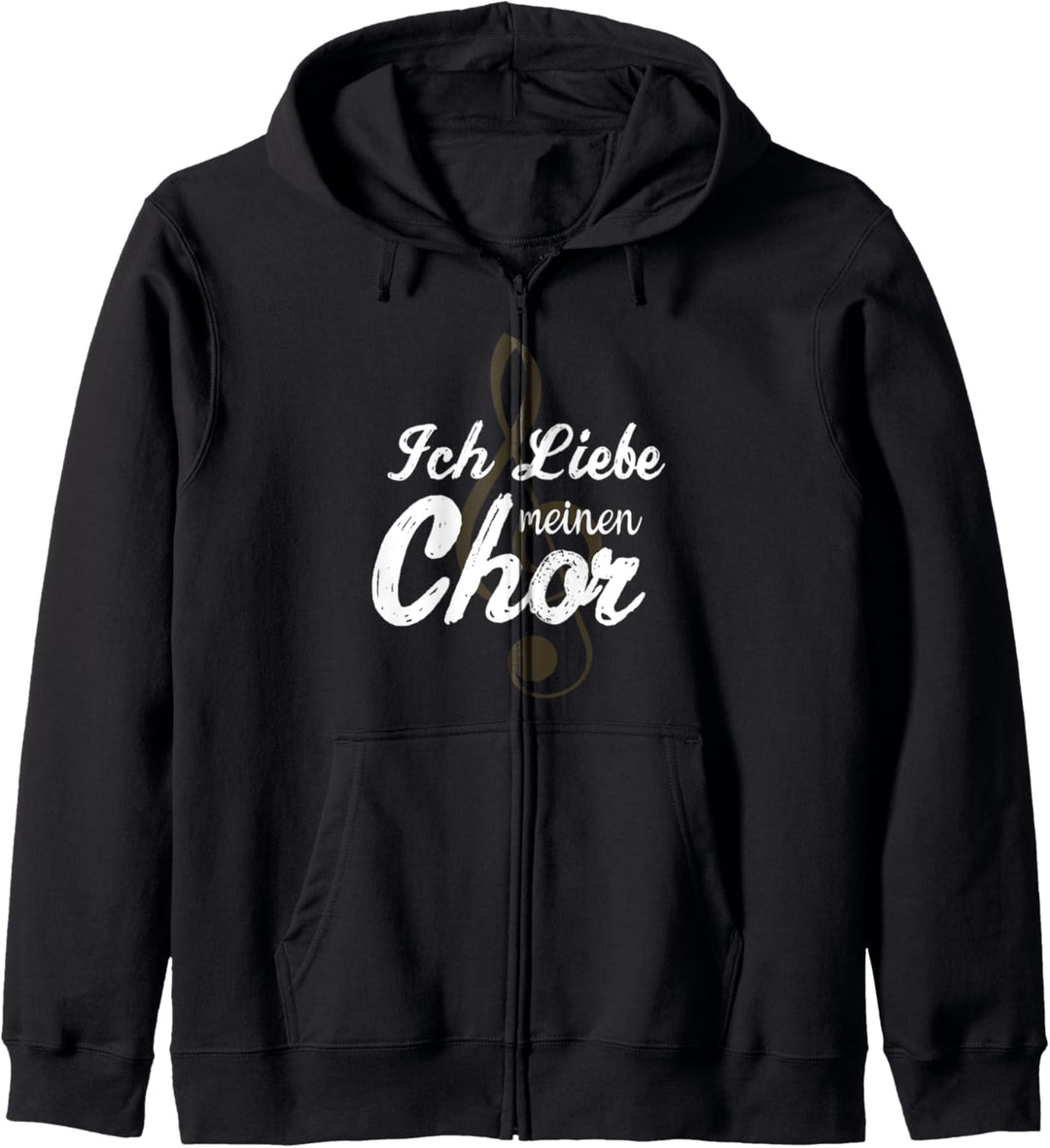 Ich liebe meinen Chor Kapuzenjacke