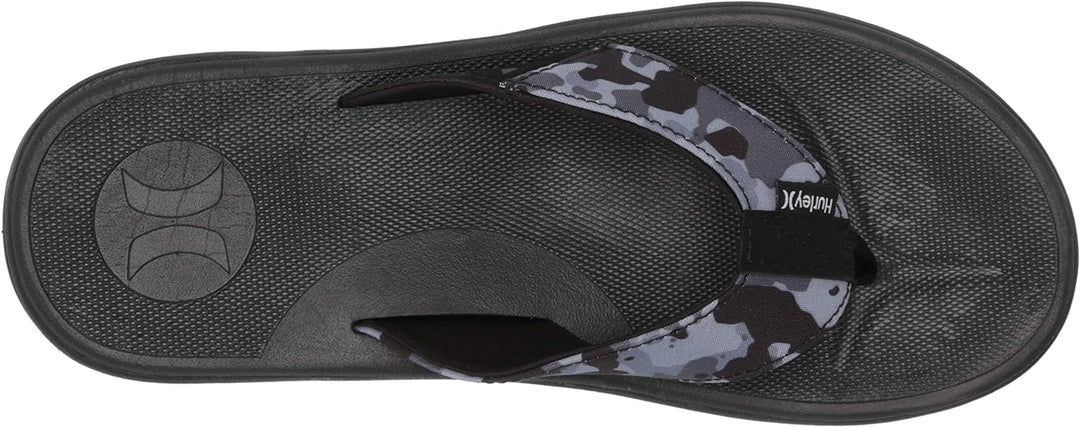 Hurley Herren M Icon Flip-Flop, Grau Meliert Le Grey Heather, 45 EU (US 11)