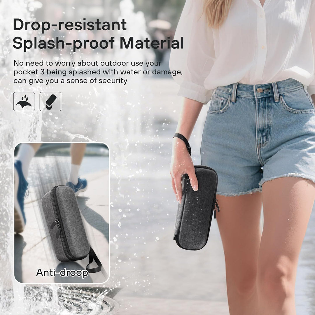 STARTRC PHOTO Tasche für DJI Osmo Pocket 4/3, Tragetasche für OSMO Pocket 4 Zubehör Filter Speicherk