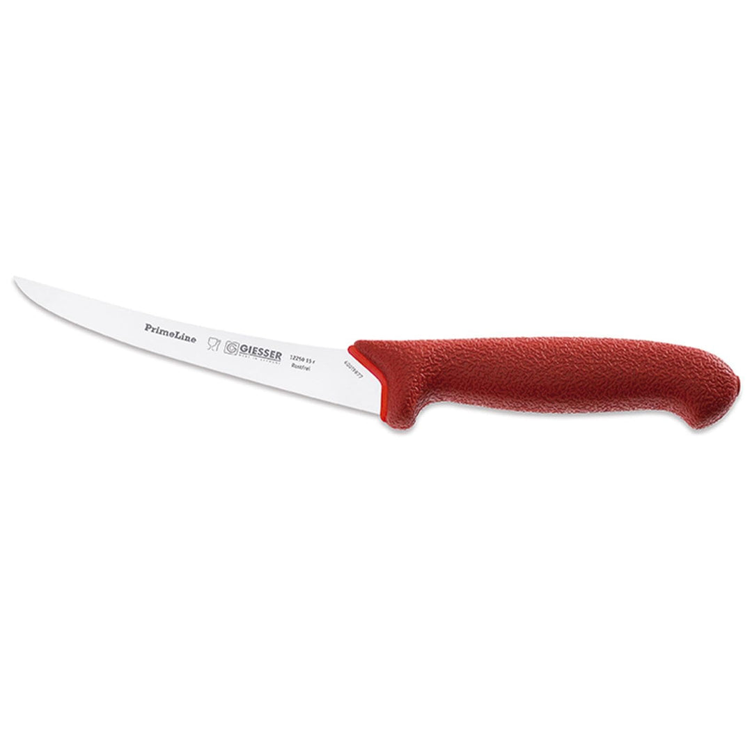 Johannes Giesser Messerfabrik PrimeLine Ausbeinmesser Messer, Rot, 15 cm