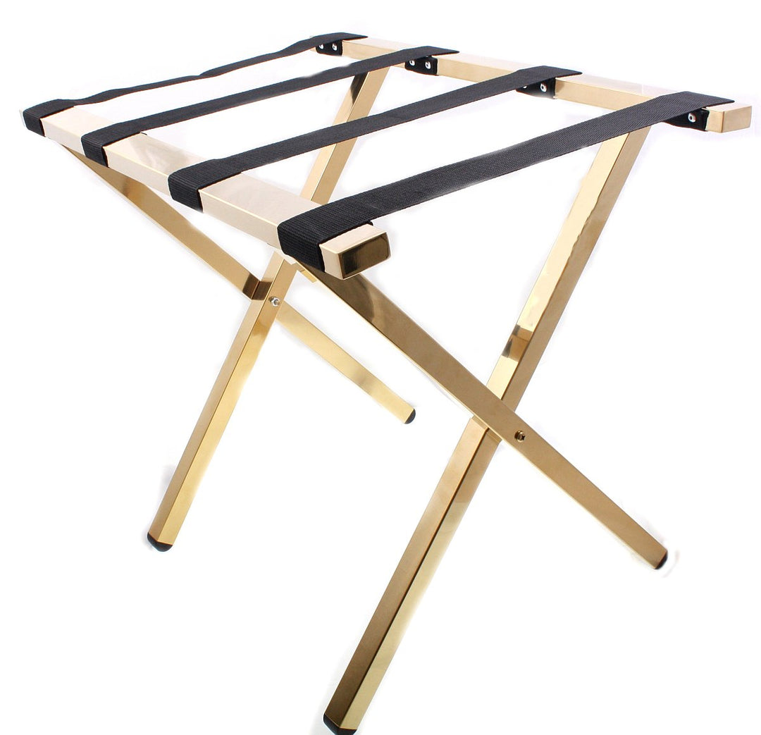 Kofferständer Tablettständer hochwertig - Design titanium gold