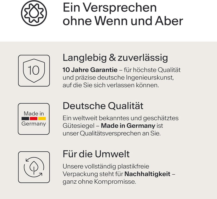 WK3 Küchenarmatur - Design-Wasserhahn Küche - Chrom - Herunterziehbare Brause - Armatur mit Energies