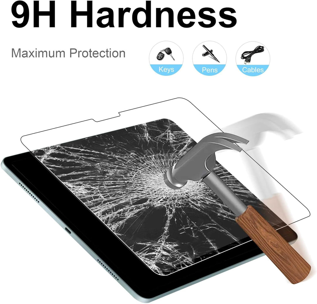 MEGOO AmorShield Displayschutzfolie für Surface Laptop 13 Zoll (2025), gehärtetes Glas, [9H+ Militär