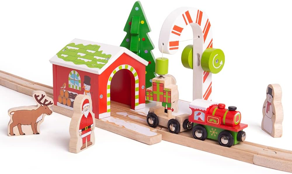 Bigjigs Rail Zuckerstangen-Kran