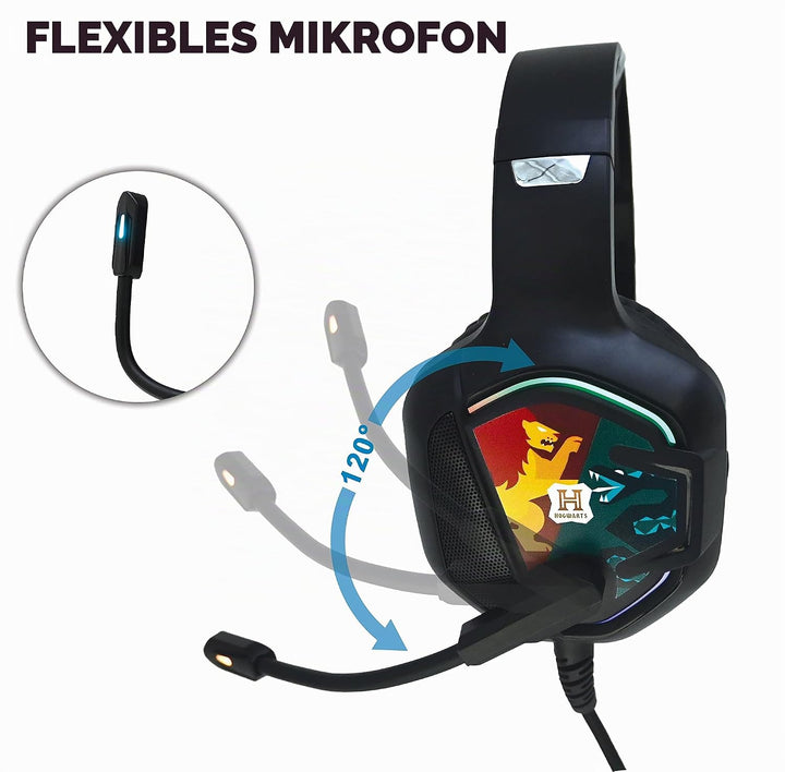 Lexibook Warner - Harry Potter Gaming-Headset - Immersive Gaming, kabelgebundener Stereosound, faltb