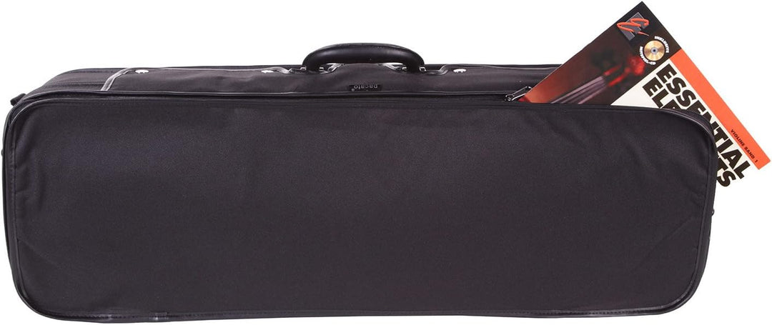 PACATO Livorno Violinetui 4/4 schwarz/rot
