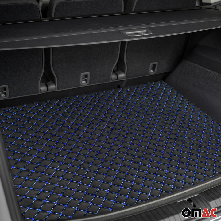 OMAC Geprägte Schwarz Kunstleder Auto Polsterung Leder Patches | Interieur Zubehör mit Diamant-Stich